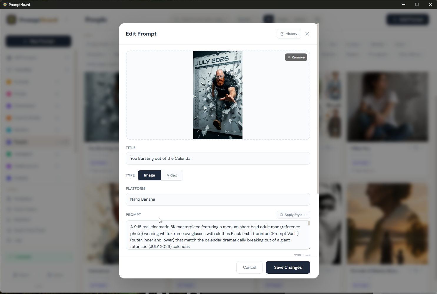 Image attachments feature